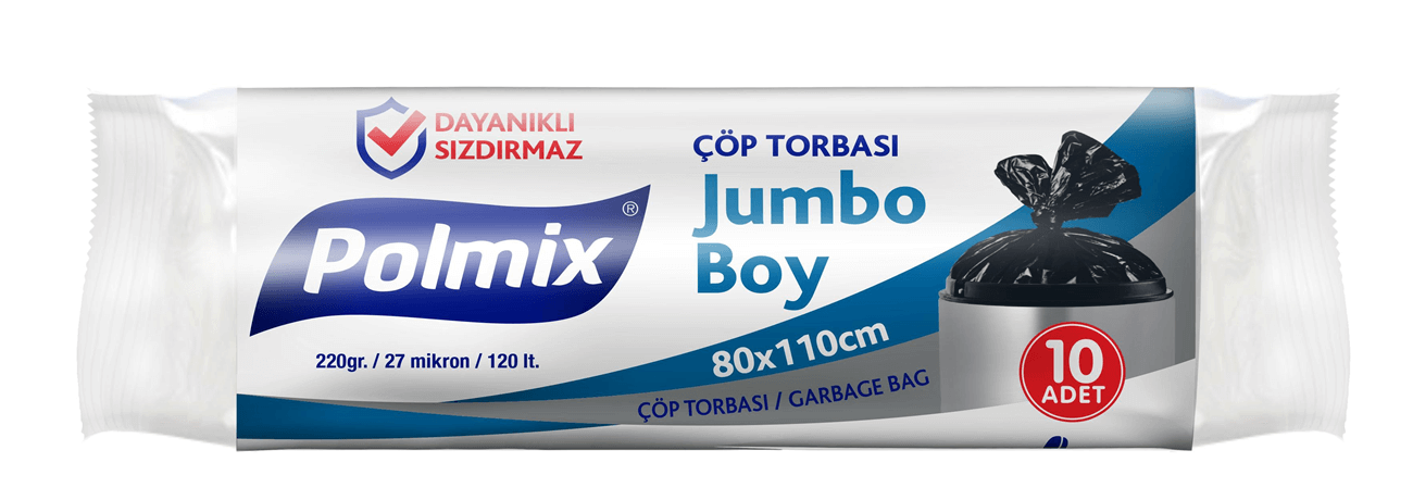 POLMİX Çöp Poşeti 80*110 Cm 300 Gr.