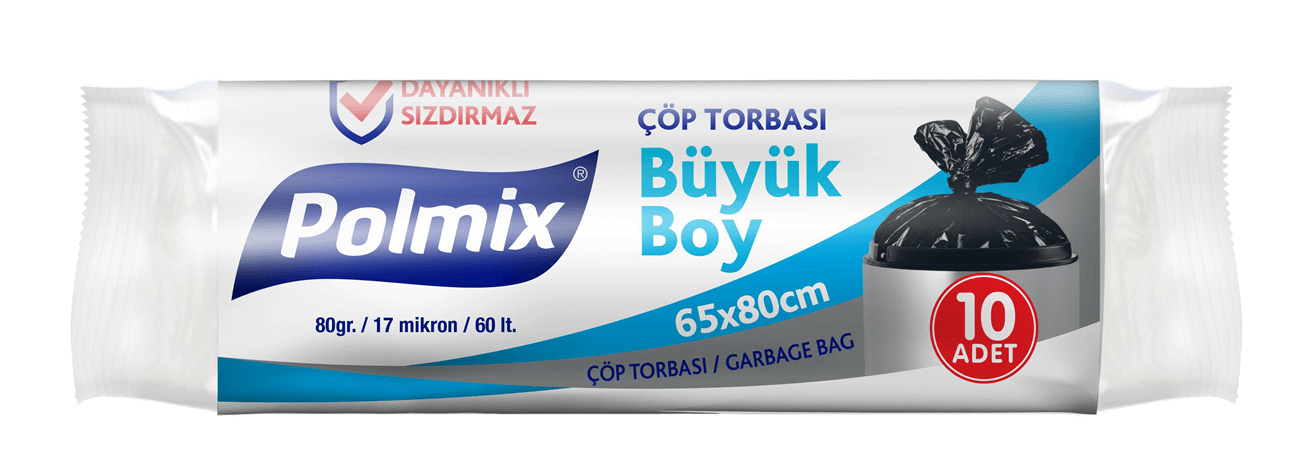 POLMİX Çöp Poşeti 65*80 Cm