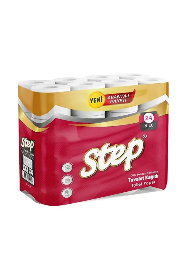 STEP TUVALET KAĞIDI 24'LÜ 24'LÜ