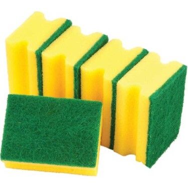 OLUKLU BULAŞIK SÜNGERİ 5'Lİ