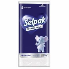 Selpak Professional Garson Katlama Pçt 40X40 Beyaz 50'Li
