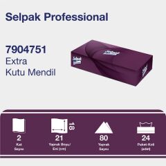 Selpak Prof. Extra Kutu Mendil (18x21)
