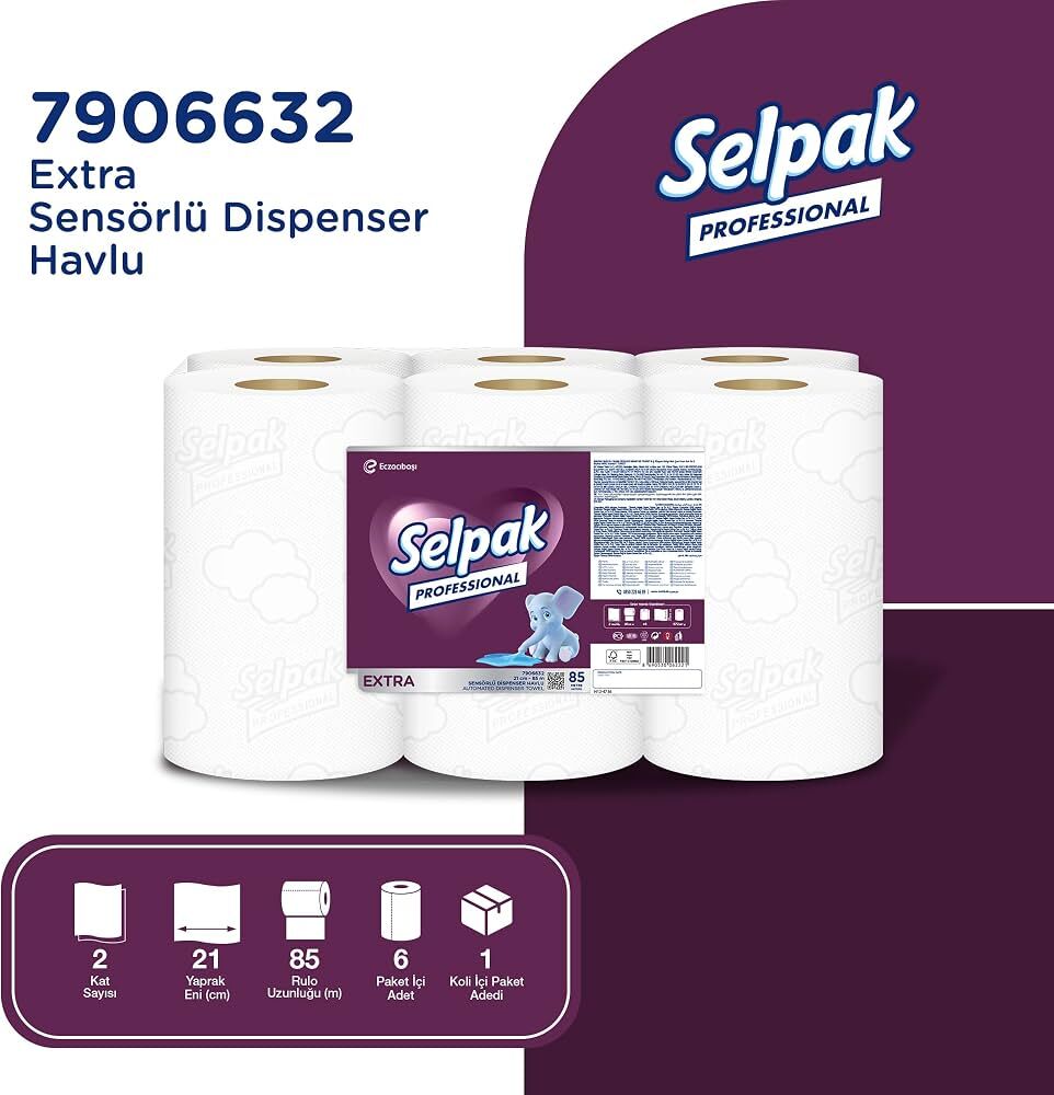 Selpak Professional Sensörlü Havlu 21 Cm-85 Mt