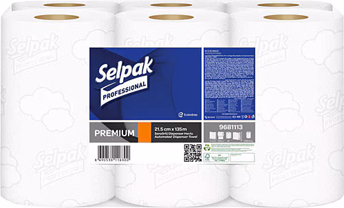 Selpak Prof. Re-Pro  Sensörlü Havlu 21cm 135 mt