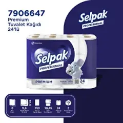 Selpak Professional Tuvalet Kağ-24'Lü