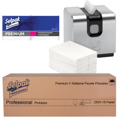 Selpak Professional V Katlama Peçete (Pickasso)
