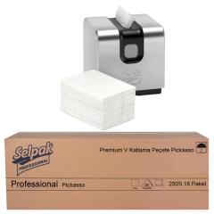 Selpak Professional V Katlama peçete  (Pickasso)