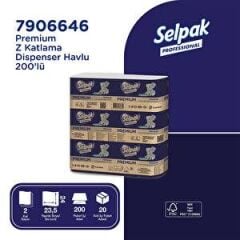 Selpak Professional Premium Z Katlı Dispenser Havlu