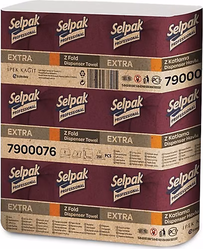Selpak Professional Extra Z-Katlı Dispenser Havlu Plus