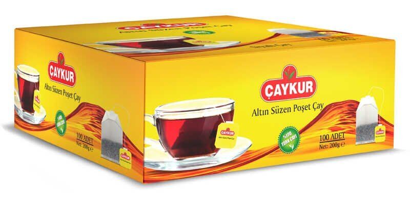 ÇAYKUR SÜZME BARDAK POŞET 200GR*16